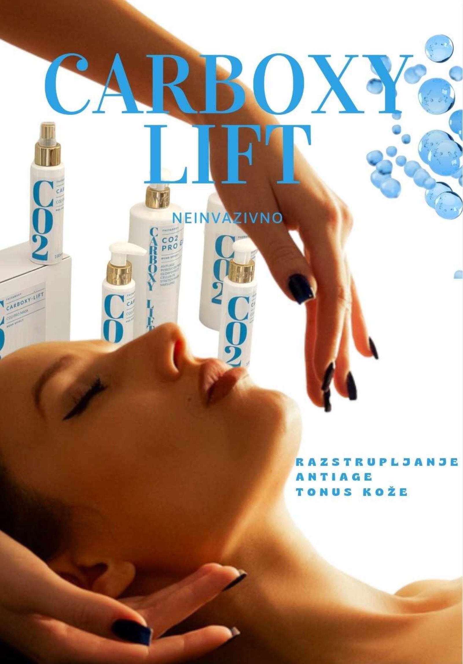 CO₂ Carboxy Lift terapija obraza